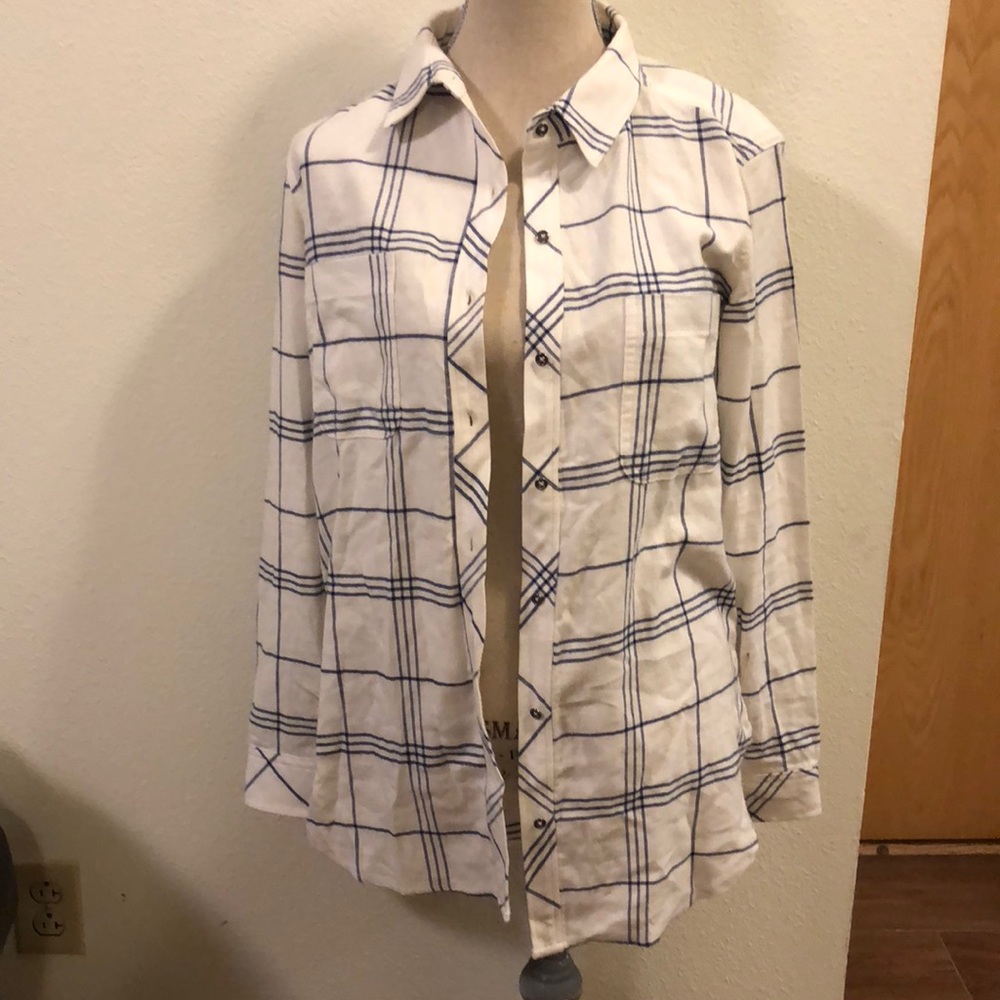 Athleta flannel shirt